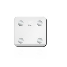 Cantar corporal Zilan ZLN9006 din sticla securizata, capacitate 3-180kg, Aplicatie OKOK, Display LED
