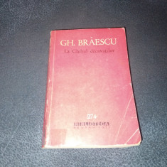 GH BRAESCU - LA CLUBUL DECAVATILOR