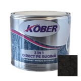 Email 3in1 negru 2.5L, aplicare direct pe rugina, efect hammer lovitura de ciocan