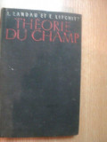 THEORIE DU CHAMP de L. LANDAU , E. LIFCHITZ , VOL. II