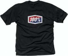 Tricou 100% Official Black marime 2XL Cod Produs: MX_NEW 303010071PE foto