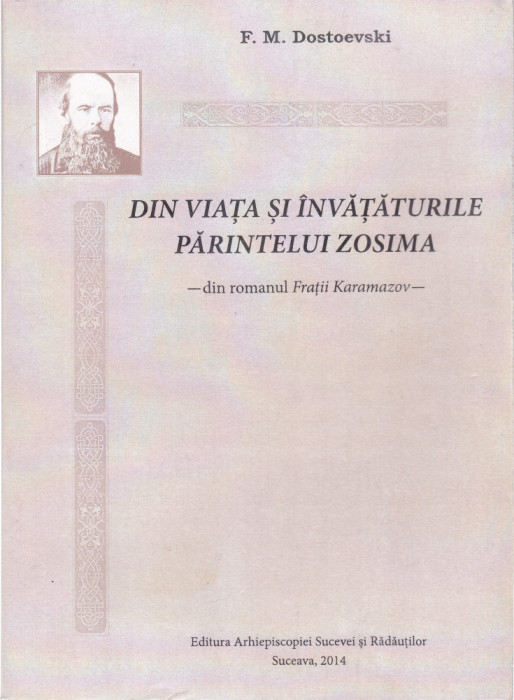 AS - F.M. DOSTOIEVSKI - DIN VIATA SI INVATATURILE PARINTELUI ZOSIMA