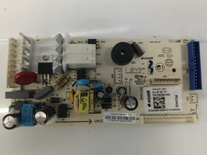 Placa frigider Arctic Beko 5955801600 , modul / C154