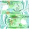 Vanuatu 2 000 2000 Vatu 2014 P-14 Polimer UNC