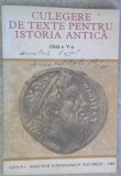 CULEGERE DE TEXTE PENTRU ISTORIA ANTICA CLASA A V-A-GLORIA CEACALOPOL, ION DONCEA-258933