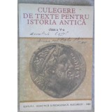 CULEGERE DE TEXTE PENTRU ISTORIA ANTICA CLASA A V-A-GLORIA CEACALOPOL, ION DONCEA-258933