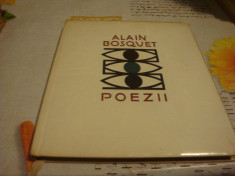 Alain Bosquet - Poezii - 1965- cartonata foto