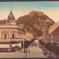 4498 - DEVA, Hunedoara, Market, Romania - old postcard - used - 1910