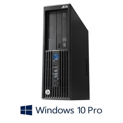 Workstation HP Z230 SFF, Xeon Quad Core E3-1245 v3, 16GB DDR3, Windows 10 Pro foto