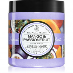 The Somerset Toiletry Co. Tropical Fruits Sugar Scrubs exfoliant din zahar pentru corp Mango & Passionfruit 550 g