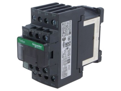 Contactor Schneider Electric TeSys D 4-polar 32A 24V DC pentru șină DIN foto
