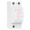 Releu Protectie Multifunctional Monofazat 40A, Afisaj Tensiune, Supratensiune, Subtensiune, Supracurent, Protectie Termica, Sina DIN