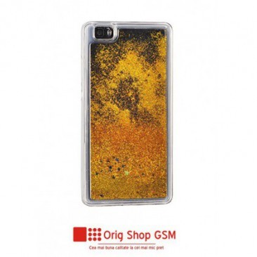 HUSA SILICON WATER STARS APPLE IPHONE X GOLD foto