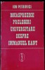 Petrovici Ion, Douasprezece prelegeri universitare despre Immanuel Kant, ca noua