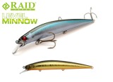 Vobler Raid Japan Level Minnow, Real Kinkuro, 12.5cm, 14g