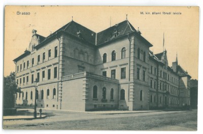5314 - BRASOV, Romania - old postcard, CENSOR - used - 1915 foto