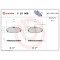 Placute frana Citroen Jumper I Box (230l) 02.94-04.02, Jumper I Bus (230p) 02.94-04.02, Jumper I (230) 03.94-04.02; Fiat Ducato Box (230) 03.94-05.05