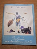carte pentru copii - balada unui greier mic - in limba germana - din anul 1963