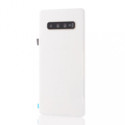 Capac Baterie Samsung S10+, G975F, Ceramic White foto