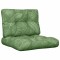 Perne de paleti, 2 buc., model cu frunze, textil