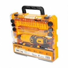 Set mini freza electrica profesionala ,freza tip biax ,accesorii polizat,slefuit ,gaurit ,putere 185W