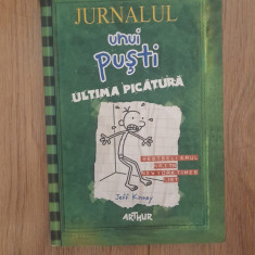 Jurnalul unui puşti 3. Ultima picătură - Jeff Kinney