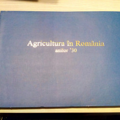 AGRICULTURA IN ROMANIA ANILOR `30 - Ilie Sarbu (coordonator) - 2003, 97 p.