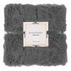 Patura pufoasa si calduroasa pentru 2 persoane, 160x200cm, gri Household NewTrend