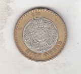 bnk mnd Mexic 10 pesos 2006 bimetal