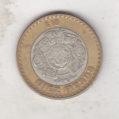 bnk mnd Mexic 10 pesos 2006 bimetal