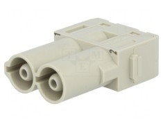Conector HDC Han-Modular 2 PIN 70A 1000V 6-16mm2