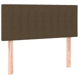 Cumpara ieftin Tablie de pat, maro inchis, 100x5x78/88 cm, textil
