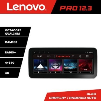Navigatie Iveco Daily 2019- Lenovo PRO 4+64 12.3 inch qled android 4G DSP gps internet 8Core CarStore Technology foto