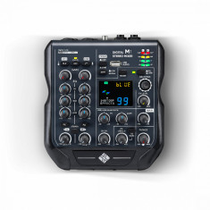 Next Audiocom M1 Mixer digital 4 Canale cu player USB si Bluetooth foto