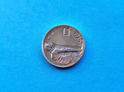 1 Lira 1985 San Marino-UNC-RAR foto