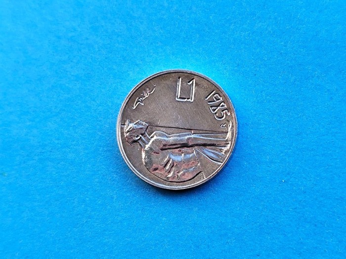 1 Lira 1985 San Marino-UNC-RAR