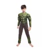 Costum Hulk Copii cu Muschi, 3-5 Ani, S, Verde, Carnaval, Halloween, Petreceri Tematice, Supererou, Fete, Nou