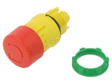 Comutator de Siguranță 22mm Roșu 2 Poziții