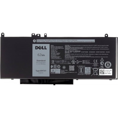 Acumulator original sh Dell 6MT4T 62Wh 4 celule, Dell Latitude E5270, E5470, E5570, Precision 3510 Netestat foto