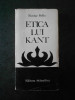 NICOLAE BELLU - ETICA LUI KANT