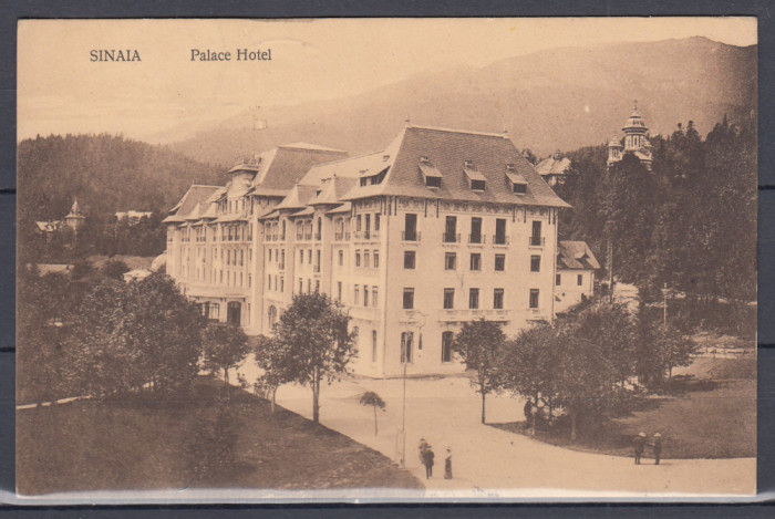 SINAIA PALACE HOTEL CIRCULATA 1915