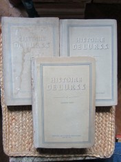 Histoire de l&rsquo;URSS de Anna Pankratova 3 VOLUME (carti in limba franceza)