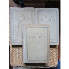 Histoire de l&rsquo;URSS de Anna Pankratova 3 VOLUME (carti in limba franceza)