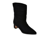 Botine FLAVIA PASSINI negre, AC6576, din piele intoarsa