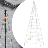 Cumpara ieftin Pom de Craciun LED 200 LED-uri colorate 180 cm