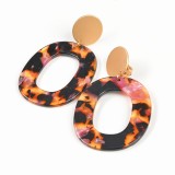 Cercei cu clips forma ovala