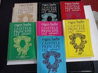 CAIETELE PRINCEPELUI - 7 volume - EUGEN BARBU foto