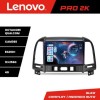 Navigatie Hyundai Santa Fe Lenovo Kit-008 8 core QLED 2K 12+256 360 Android Waze USB Navigatie Internet Youtube Radio CarStore Technology
