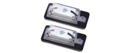 Set 2 Lampi Iluminare Numar LED pentru Audi A3 A4 A6 A8 Q7
