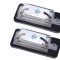 Set 2 Lampi Iluminare Numar LED pentru Audi A3 A4 A6 A8 Q7